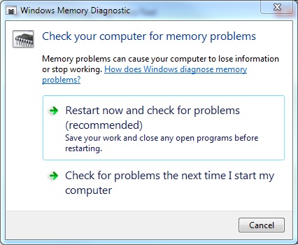 to Test your Memory or RAM in Windows